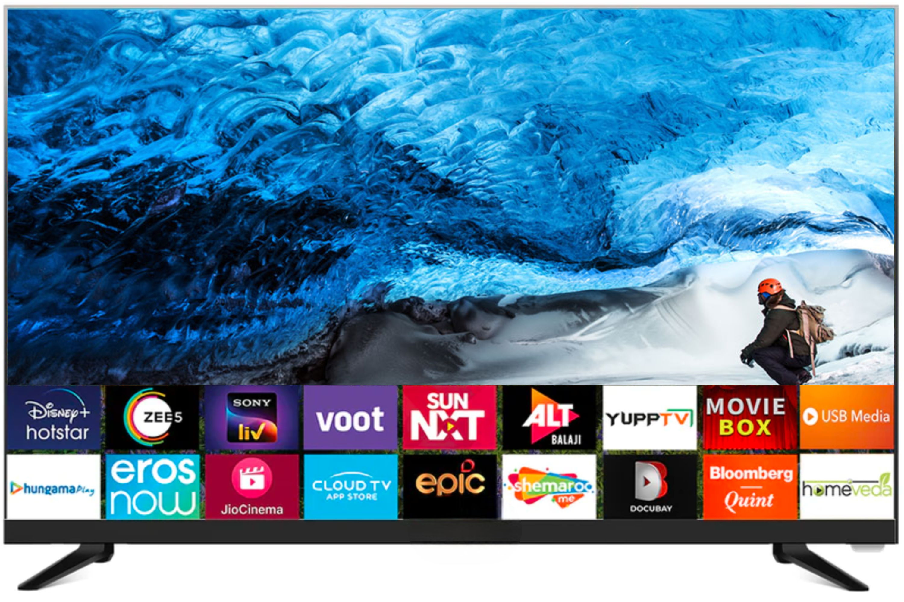VASAP 80 cm (32 inches) V Series Soundbar Smart Google TV.