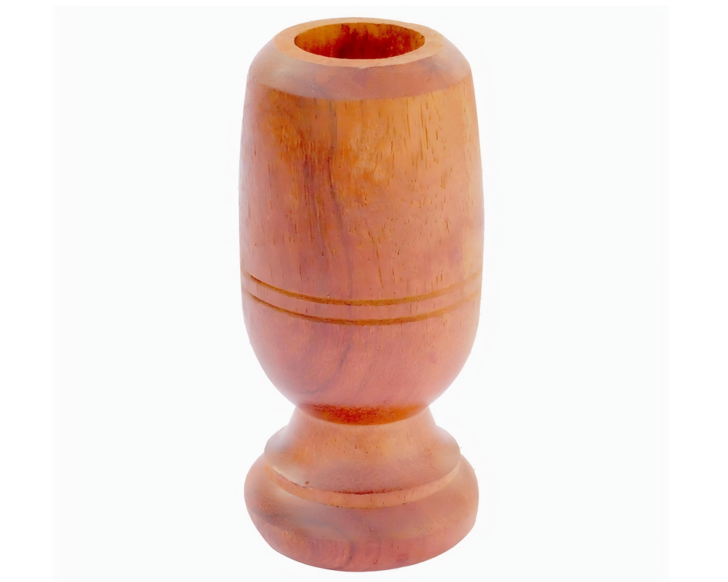 Diabetes Control Vijaysar Wooden Tumbler Glass for Drinking Water & Ayurvedic Glass for Diabetes Management and Blood Sugar Control (Singel Piece)
