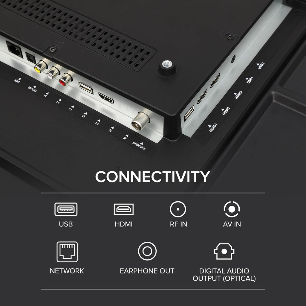 VASAP 126 cm (50 inches) Bezel-Less V pro Series 4K Ultra HD Smart LED Google TV. 