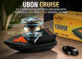 UBON Cruise V5.3 Wireless Bluetooth Speaker | 10W Powerful Sound Output | Up to 8 Hours Playtime | Portable Heavy Bass Speaker with Bluetooth 5.3, USB, TF Card &amp; AUX Support | Stylish Unique Design for Home, Travel &amp; Parties